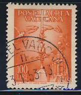 Ватикан 1947 Mi 146 авиа стандарт шпиль