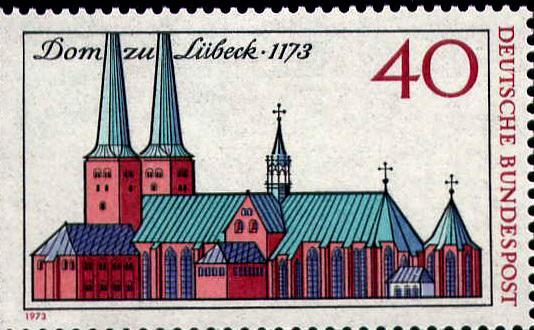 ФРГ 1973  Mi 779 ** Собор