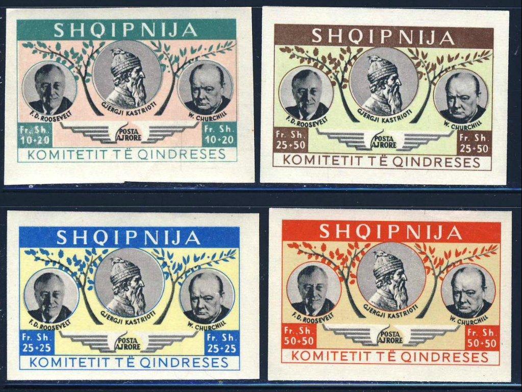 Албания 1952 Mi * (1 бз) Рузвельт Черчиль