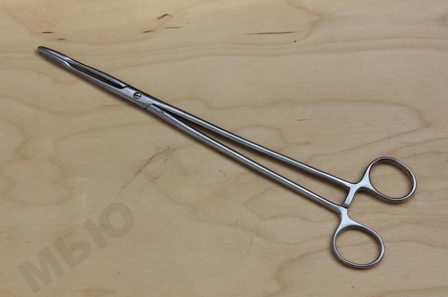 Зажим – медицинский инструмент СССР – 1966 год – медицина • хирургическая сталь • Хирургия