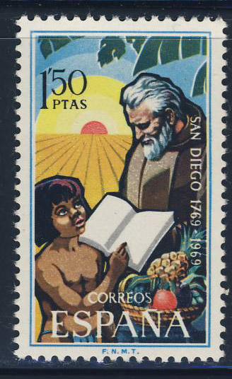 Испания 1969 Mi 1822 ** Сан Диего