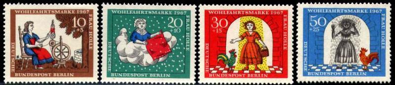 Берлин 1967 Mi 310/13 ** сказки Гримм вып4