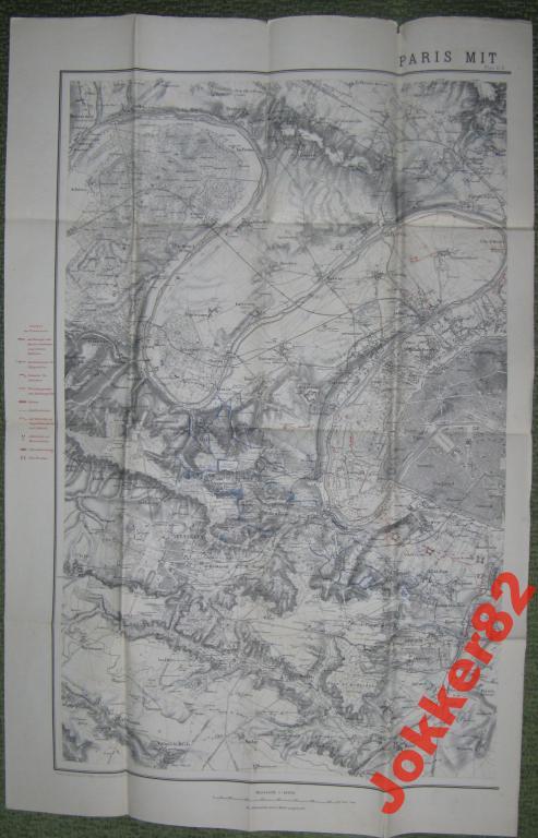 Окрестности Парижа в Версаля 1870 - 71 (к6)