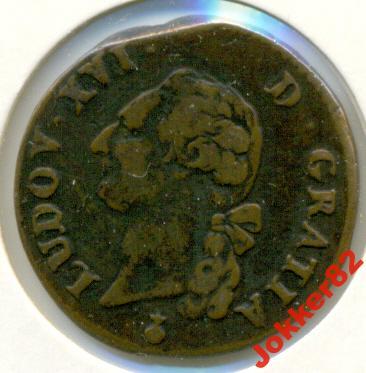 Франция 1 соль 1784 25.50.05