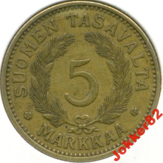 Финляндия 5 марок 1932 70.68.05