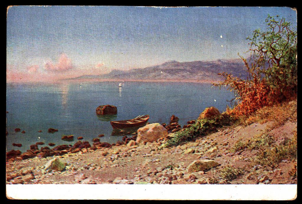 открытка А Киселев  Черное море 1910 г. чист. СПБ