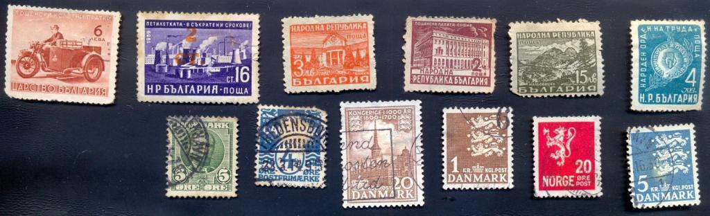 Марки разных стран