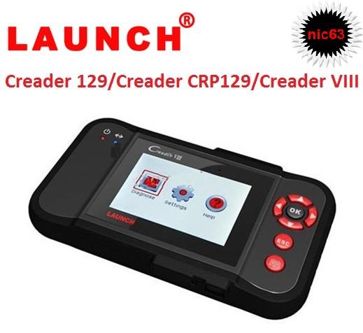 Launch CRP129 Creader VIII OBD2 СКАНЕР ДИАГНОСТИКИ