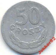 Польша 50 грошей 1949 М244