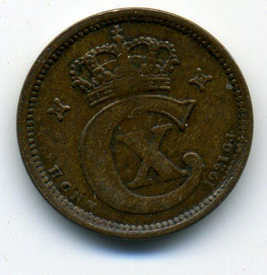 1 эре - Дания - 1921