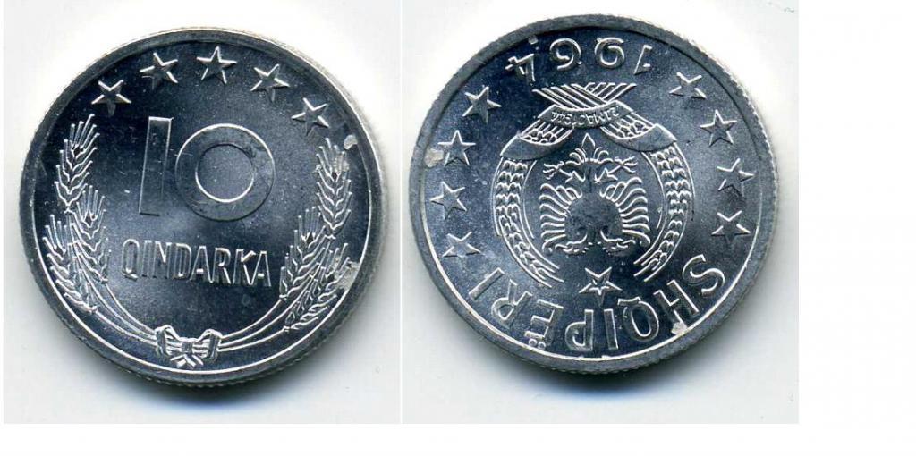10 киндарок - Албания - 1964