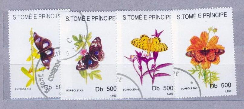 1993.С.ТОМЕ.ПРИНСИПИ. БАБОЧКИ.ЦВЕТЫ. 260312E2
