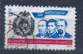 1993.МЕКСИКА. ГЕОРГАФ.ОБЩ-ВО. 270211Е8