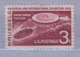 1958.США. ВЫСТАВКА В БРЮССЕЛЕ. 040710Е6