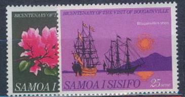 1968.САМОА И СИСИФО. ЦВЕТЫ И КОРАБЛИ .180509Е24