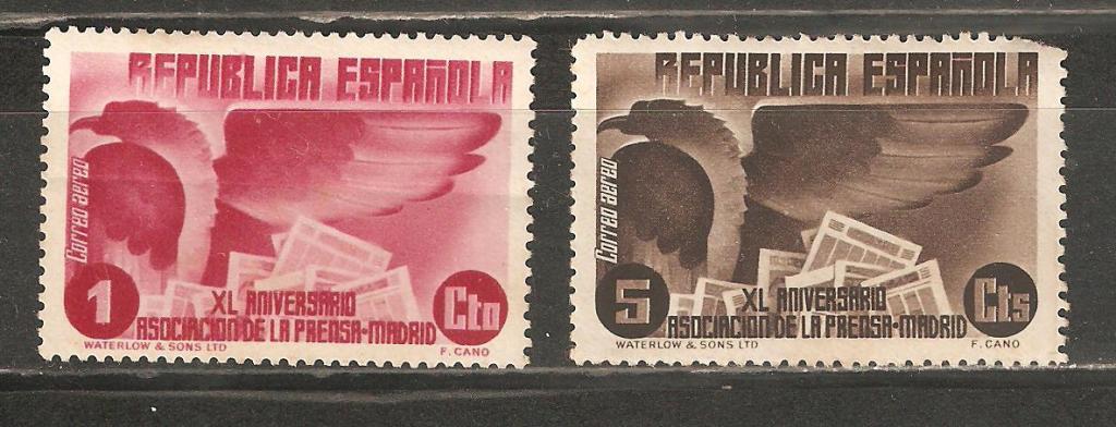 Л628.Испания.АВИА.Утка-Гусь.Конгресс журналистов.