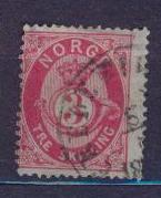 1872.НОРВЕГИЯ. ПОЧТОВЫЙ РОЖОК .190609E7