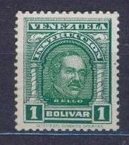 1911. ВЕНЕСУЭЛА . ШТЕМПЕЛЬМАРКА . 050809E18