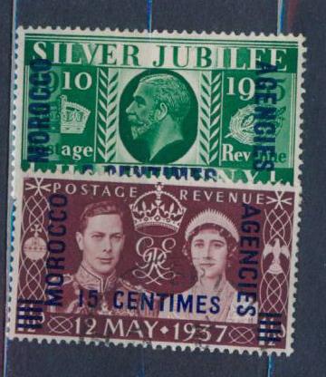 1935. БРИТ. ПОЧТА В ИСПАН. МАРОККО. 131208Е7