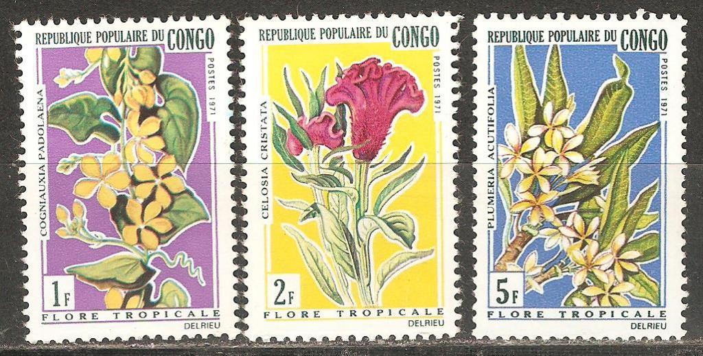 Ж384.1971.Африка.Флора.Цветы.