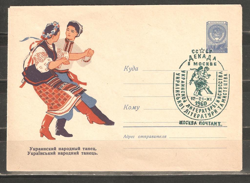 К318.СГ.Украинский танец.Одежда артиста.