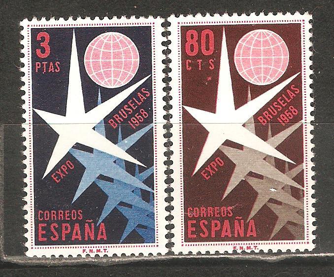 Л624.Испания.Всемирная выставка в Брюсселе.Достиже