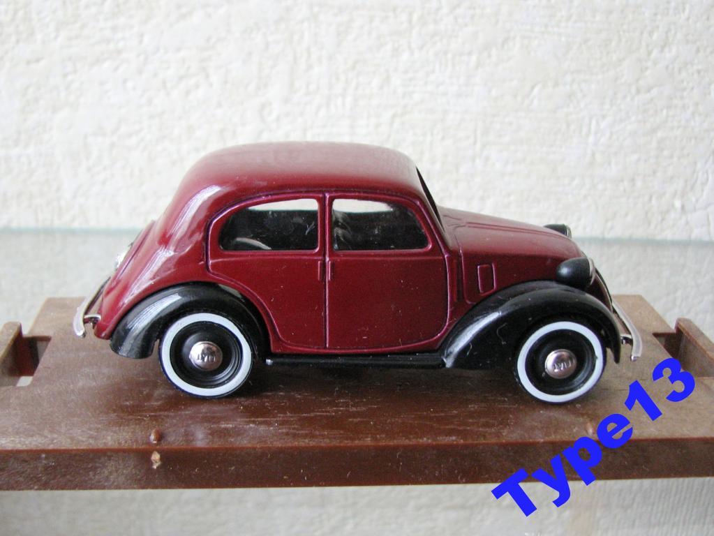BRUMM: FIAT 1100 (508C) bicoloro 1937-39 1368