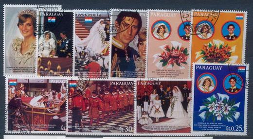 1981.ПАРАГВАЙ. ДИАНА И ЧАРЛЬЗ. 280812Е5