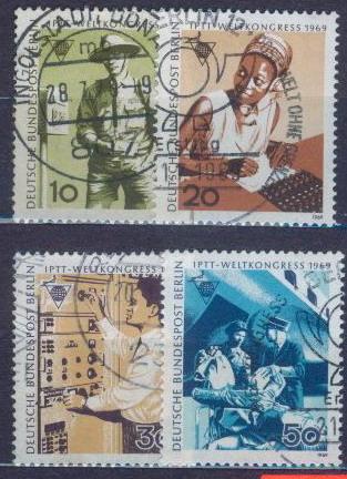 1969.ГЕРМАНИЯ.БЕРЛИН. РАБОТНИКИ СВЯЗИ.  250710Е7
