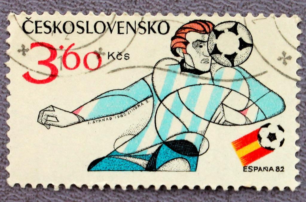 ЧЕХОСЛОВАКИЯ 1982 «ЧЕМПИОНАТ МИРА ПО ФУТБОЛУ 1982 В ИСПАНИИ»