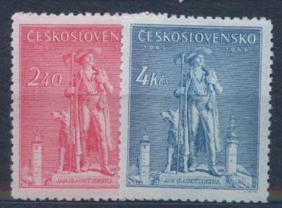 1945.ЧЕХОСЛОВАКИЯ. ЯН СЛАДКИ-КОЗИНА. 061208Е18