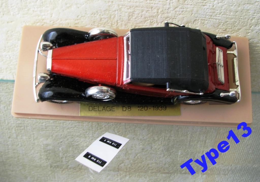 SOLIDO: DELAGE D8-120 1939 [#4031] 4353