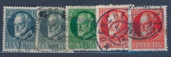 1916.БАВАРИЯ. КОРОЛЬ ЛЮДВИГ III. 140610Е15