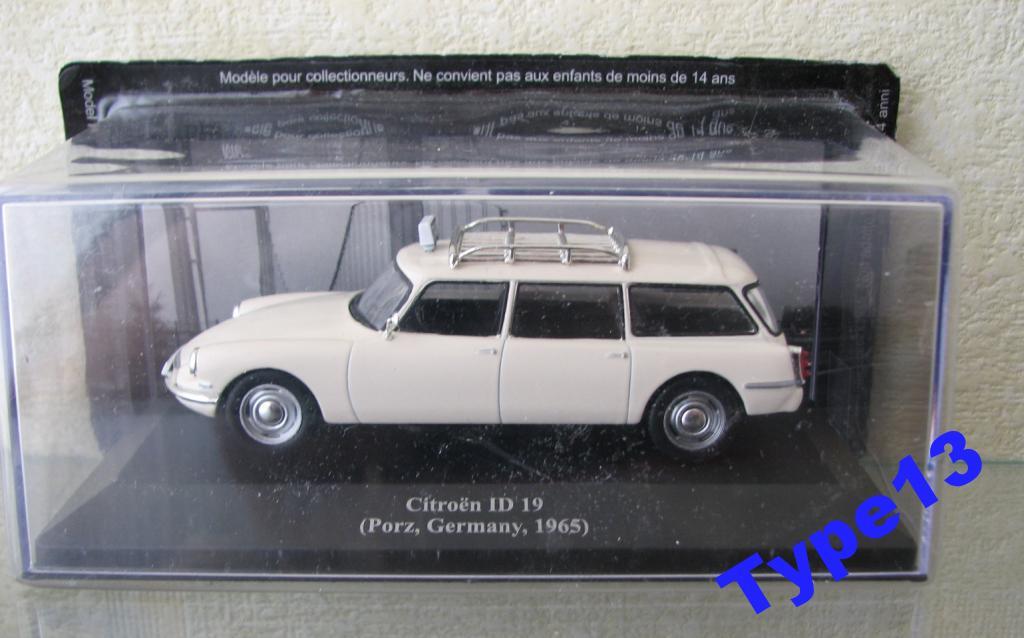 TAXIS DE MONDE: CITROEN ID 19 Germany 1965 5895