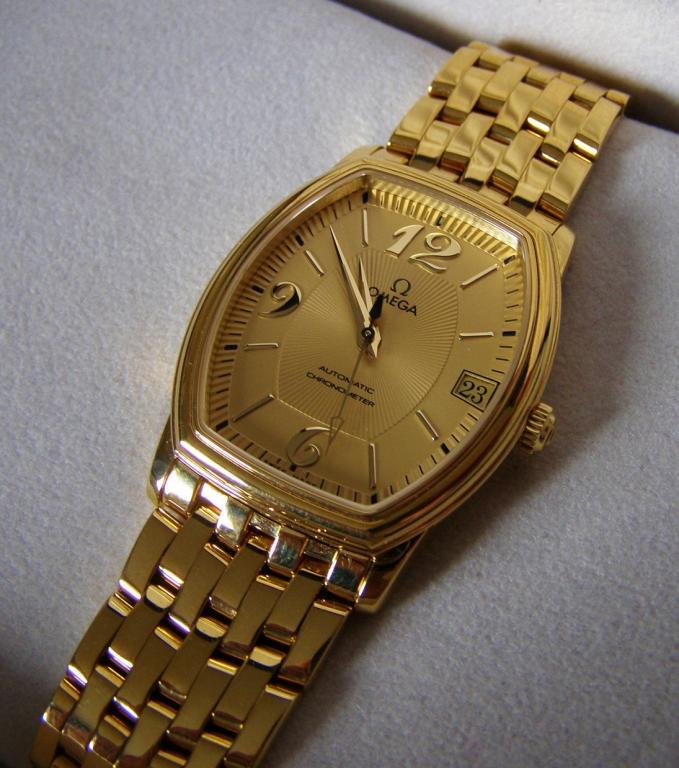 Omega De Ville Prestige Tonneau Zoloto 750 Pr Pokupajte Na Auction Ru Po Vygodnoj Cene
