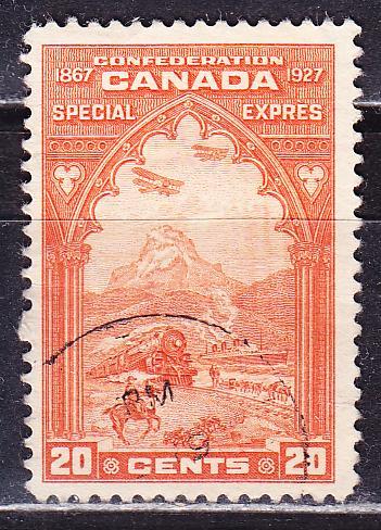 Канада, 1927 г, паровоз, гаш, 50% по Скотту