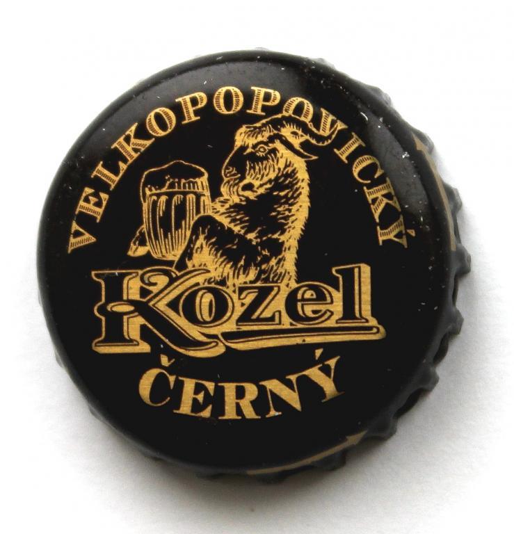 пробка пивная «KOZEL» cerny (без даты "1874")