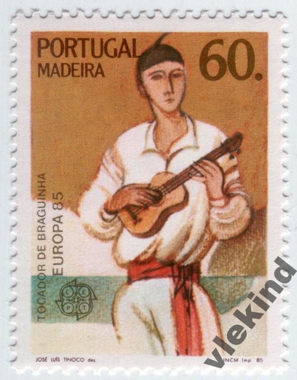Мадейра 1985 Европейский год музыки Европа СЕПТ 97 MNH