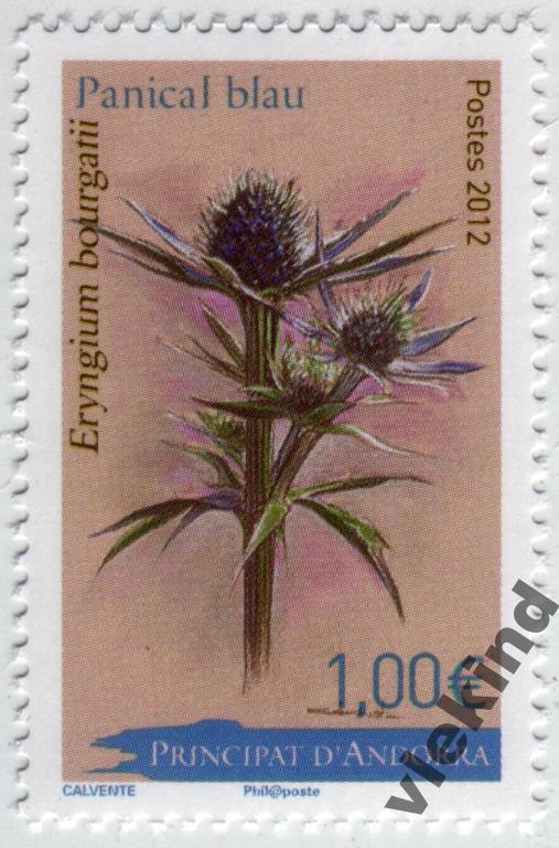 Андорра Французская 2012 Флора 750 MNH