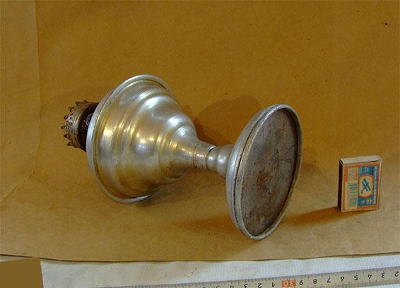 H-502. Клейма керосиновых ламп. Златоуст. Антикварная керосиновая лампа модерн. Клейма керосиновых ламп.