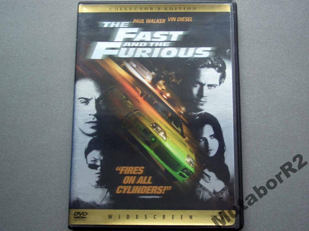 The Fast And The Furious / Форсаж (DVD R1 CE)