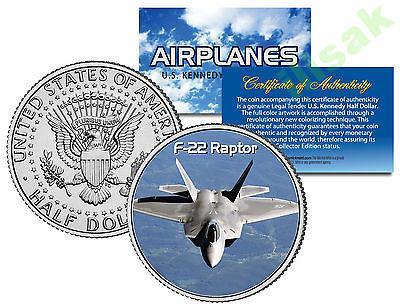 50 центов США,Самолет F-22 Raptor