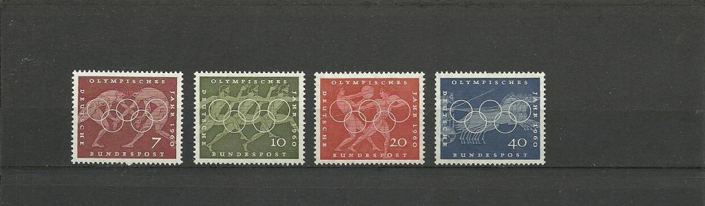 Германия (ФРГ) ЛОИ-1960, Рим, лошади, бег