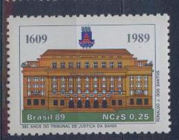 1989.БРАЗИЛИЯ. ДВОРЕЦ ПРАВОСУДИЯ.  060310Е16