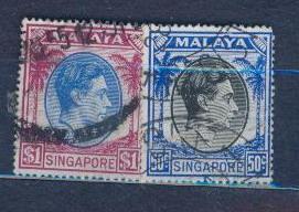 1948.СИНГАПУР. КОРОЛЬ ГЕОРГ VI.  090911E15