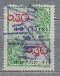 БЕЛЬГИЯ. ФИСКАЛЬНАЯ МАРКА.  080411E9