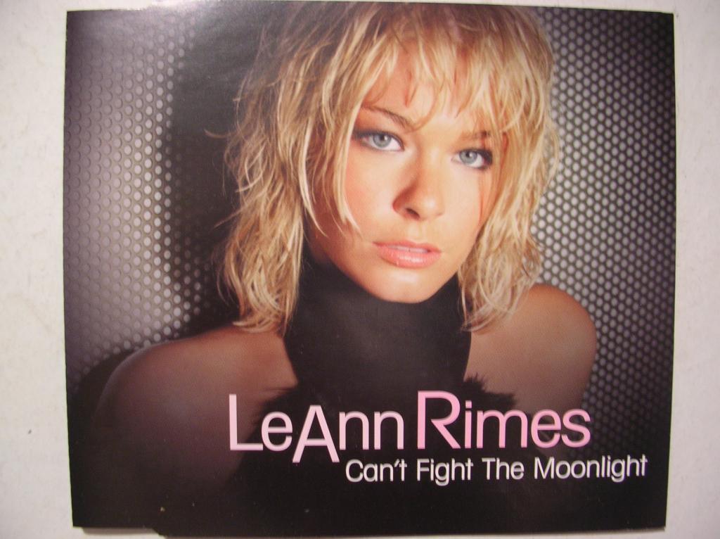 single LeANN RIMES Can`t fight the moonlight 2000 фирменный сингл (описание внутри)