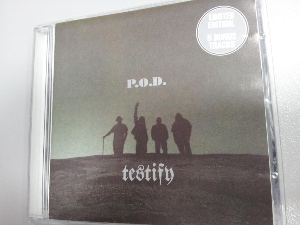 P.O.D. Testify 2006 limited + 5 bonus tracks (отл.состояние) Unofficial #