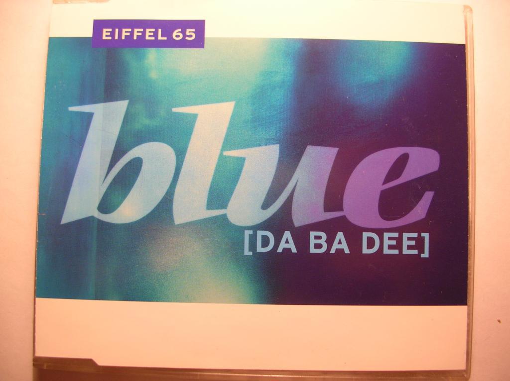 Maxi-Single EIFFEL 65 blue (da ba dee) 1998 Germany (6 tracks)