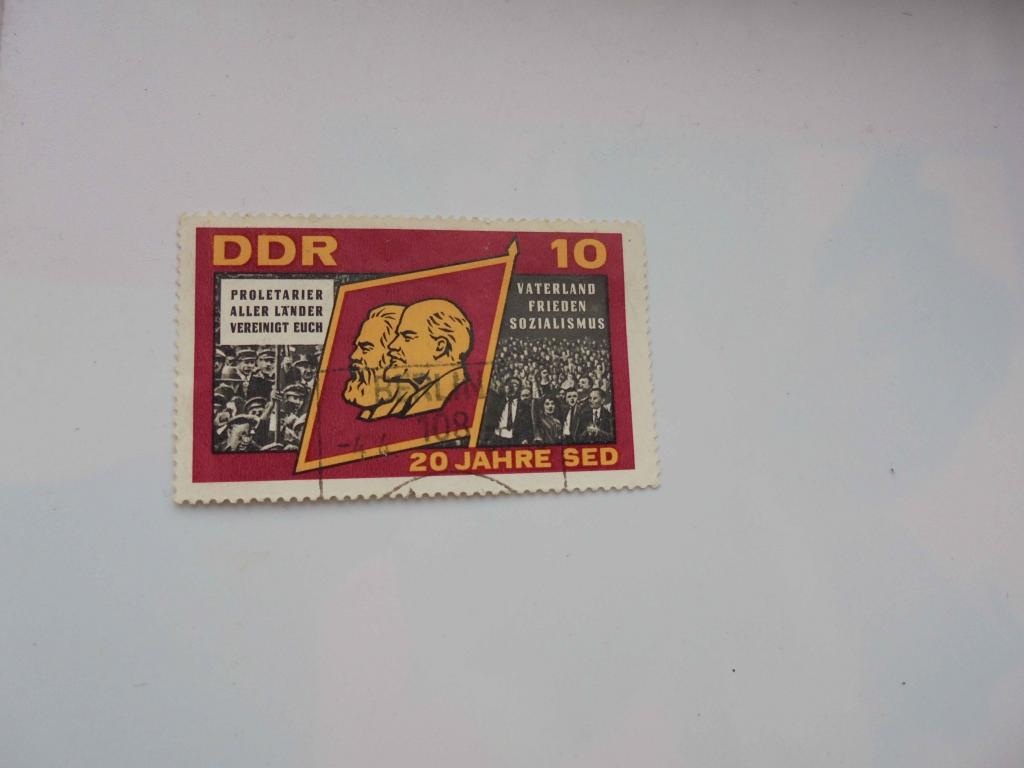 Почтовая марка ГДР1966 год* Великие люди.